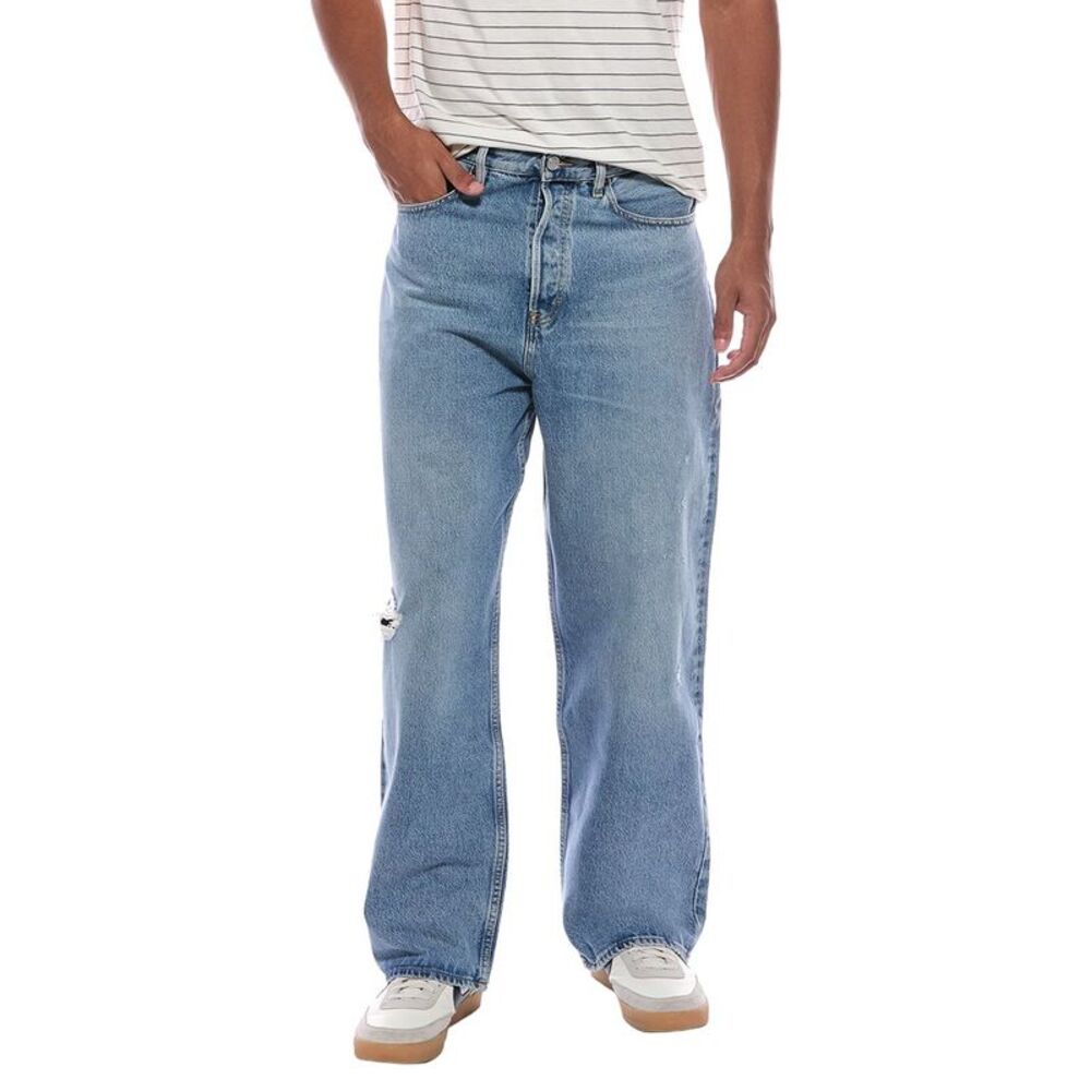 Frame Denim Mens Frame Baggy Jean, Blue